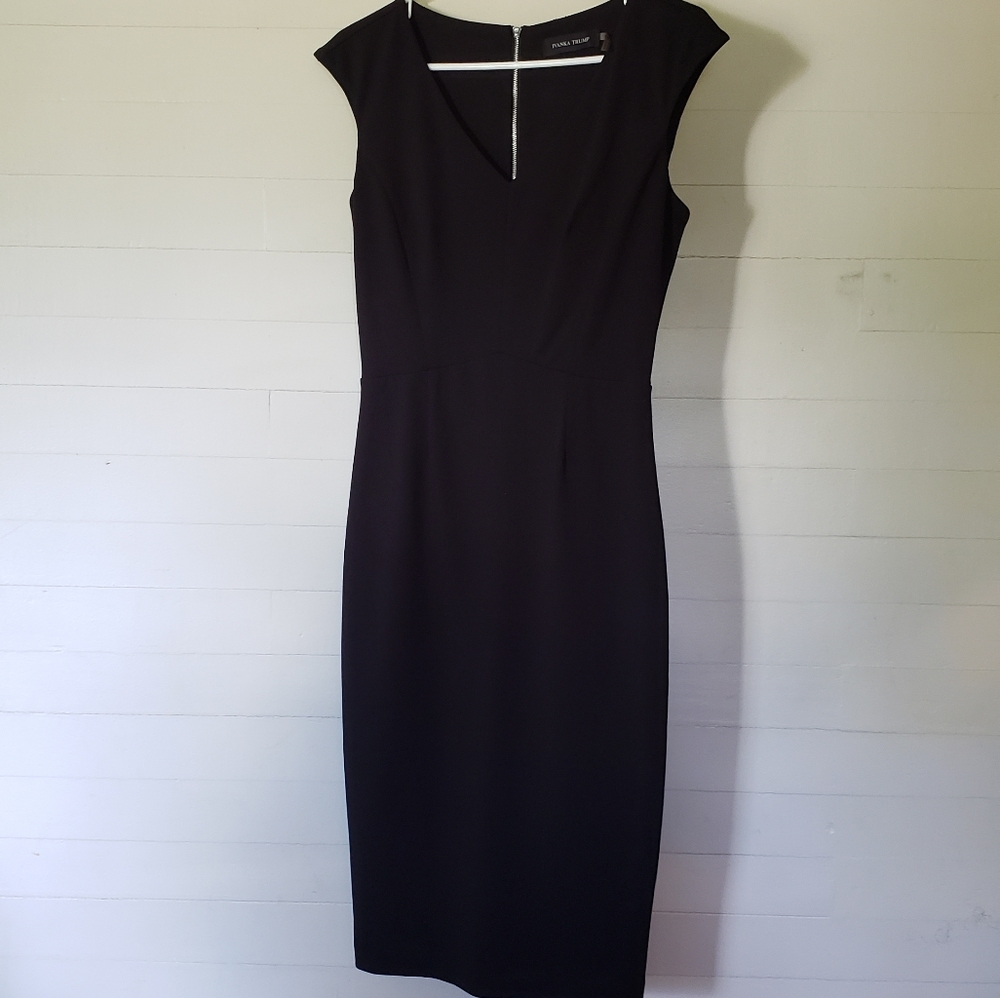 Ivanka Trump Black Sheath dress